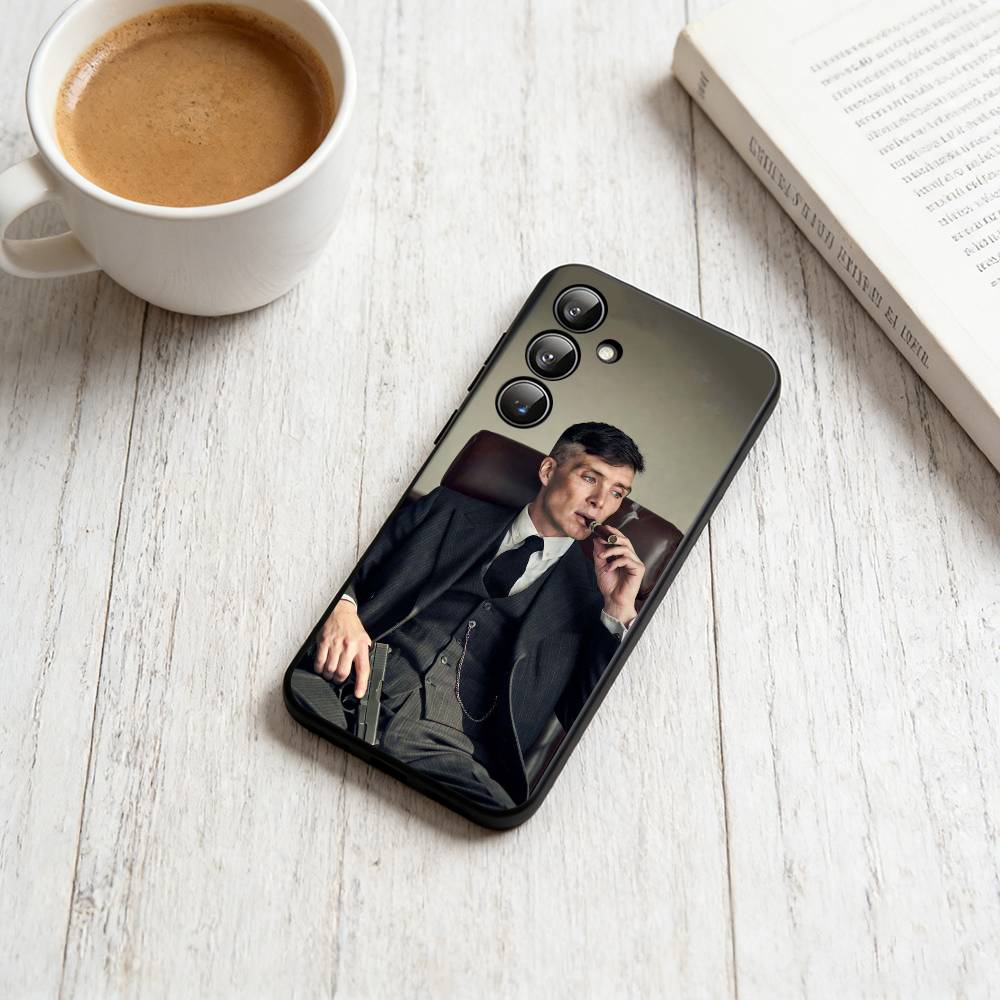 Чехол для телефона P-Peaky Blinders Черный Силиконовый Мягкий Для Samsung Galaxy A73,A72,A71,A70,A53,A52,A51 Samsung a11