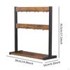 Coffee Mug Holder 2 Tier Tree Rack Versatile Counter Display Storage Station Bar