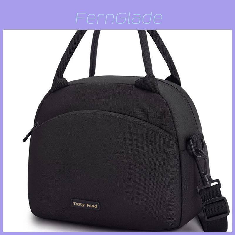 Oxford Cloth Lunch Bag With Insulation For Office Commuters And Casual Outings