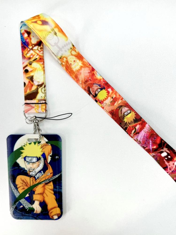 Anime Kreslený Držák na Identifikační Kartu Klíčenky Šňůrka na Krk Pro Průkazku Anime Držák na Kreditní Kartu Klíčenka Popruhy