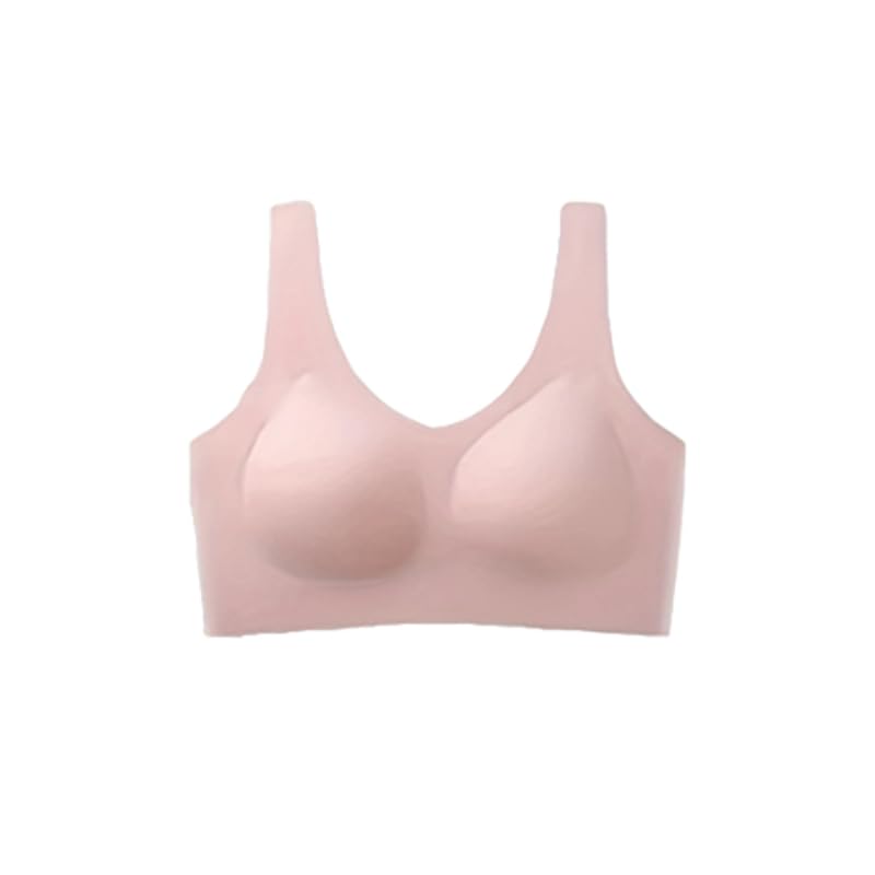 Kevis Wireless Night Minimalist High 7x Maintains Nipple Stays In 3D Containing Side XL Size Bra, Seamless, Bra, Sides, Breathability, Position,