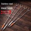 Stainless Steel Meat Hook with Newcomer Discount – Grab Cooked or Braised Meat with Thickened Long Handle