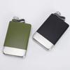 Brand New 304 Food Grade Stainless Steel Paint Outdoor Portable Flat Rectangular Hip Flask Personalized Creative Gift
