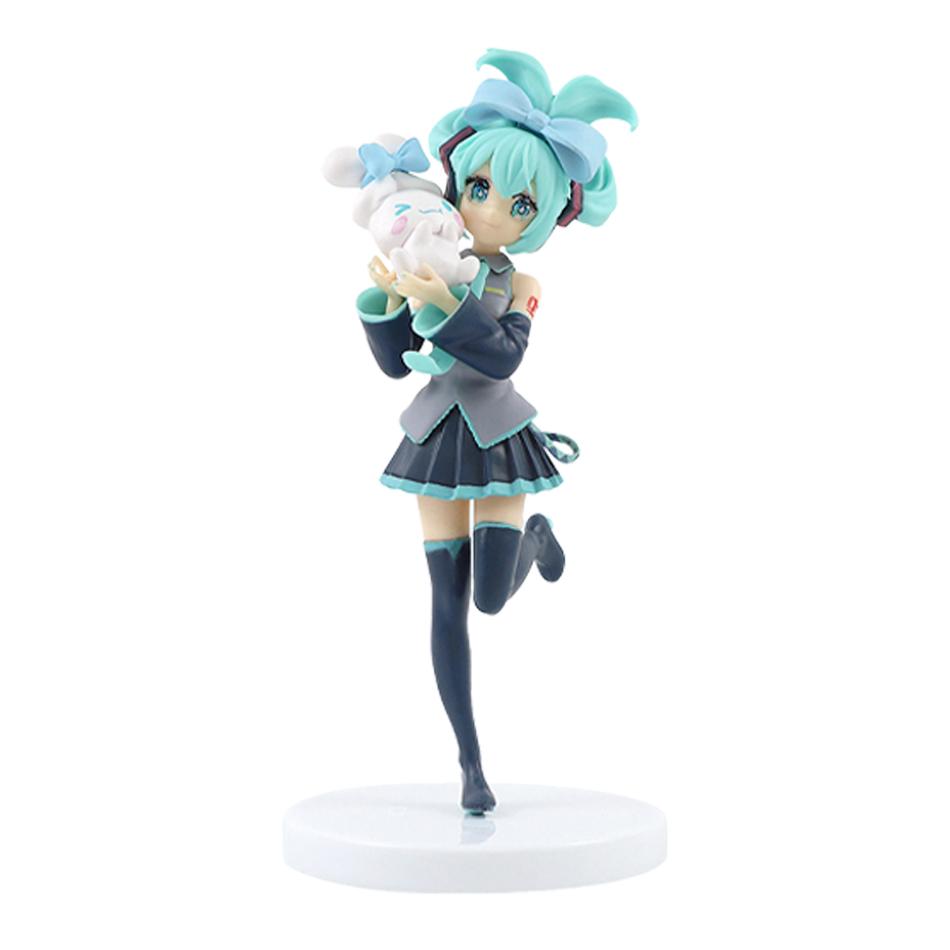Popular Kawaii Girl Hatsune Miku Anime Figurine Fashion Subclture Miku Action Figurine Christmas Gift Pvc Collection Model Doll Toys