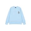 MLB Play Pixel Overfit Los Angeles Dodgers Large Letter Logo Print Crewneck Long Sleeve Sweatshirt Unisex sweatshirt Light-Blue 3AMTP0121-07BLL