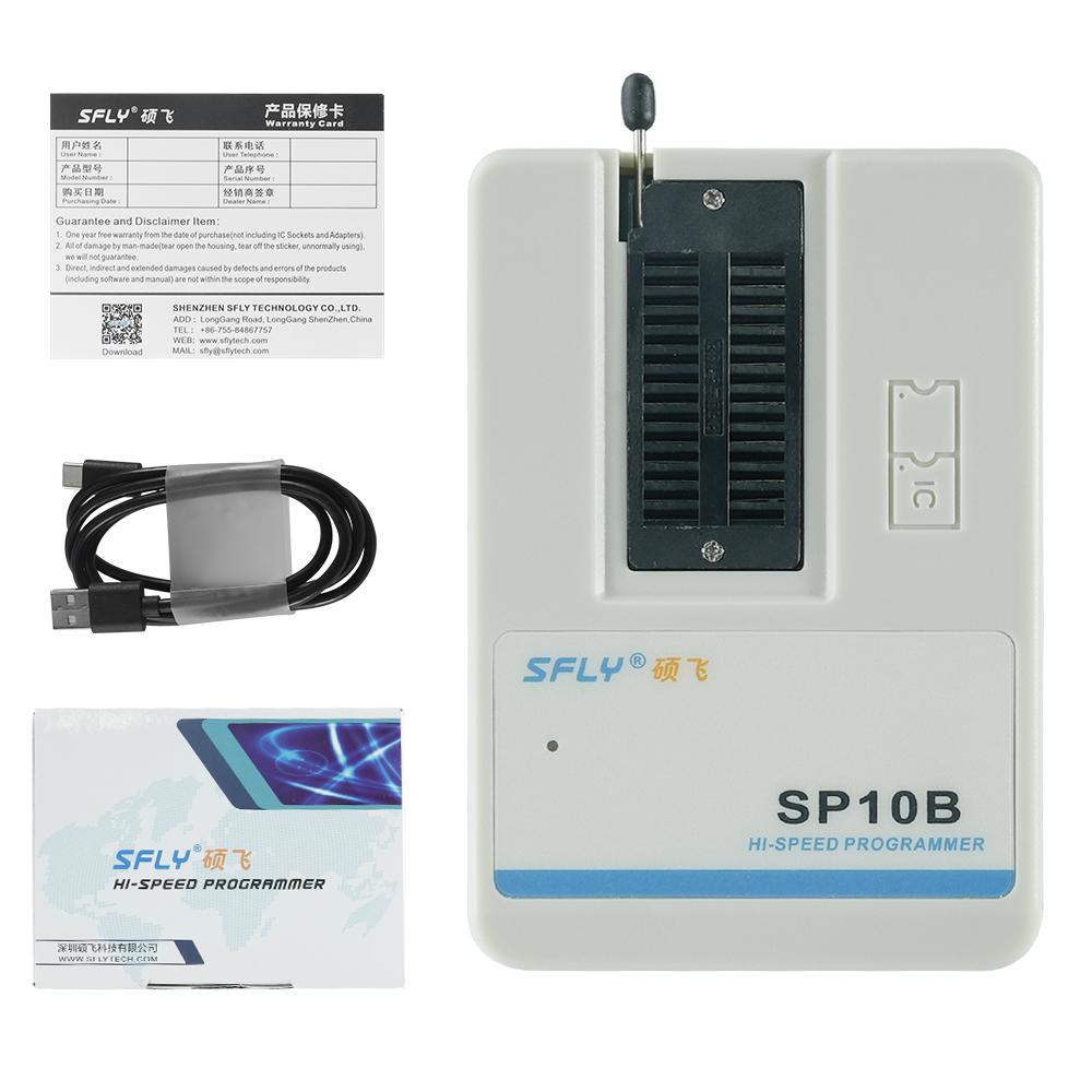 

2024 High-speed SP10A SP10B SP10F Stead of SP8-A/SP8-B/ F Universal USB BIOS Programmer FLASH/EEPROM/SPI support4000+chip