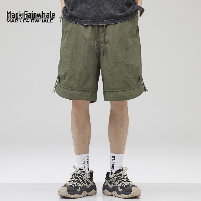 Mark Hua Fei Men's Casual Knee-Length Shorts