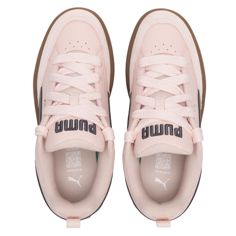 Puma Park Lifestyle Series Comfortable Versatile Low-Top Skate Shoes Unisex Sneakers Pink Blue 397262-08