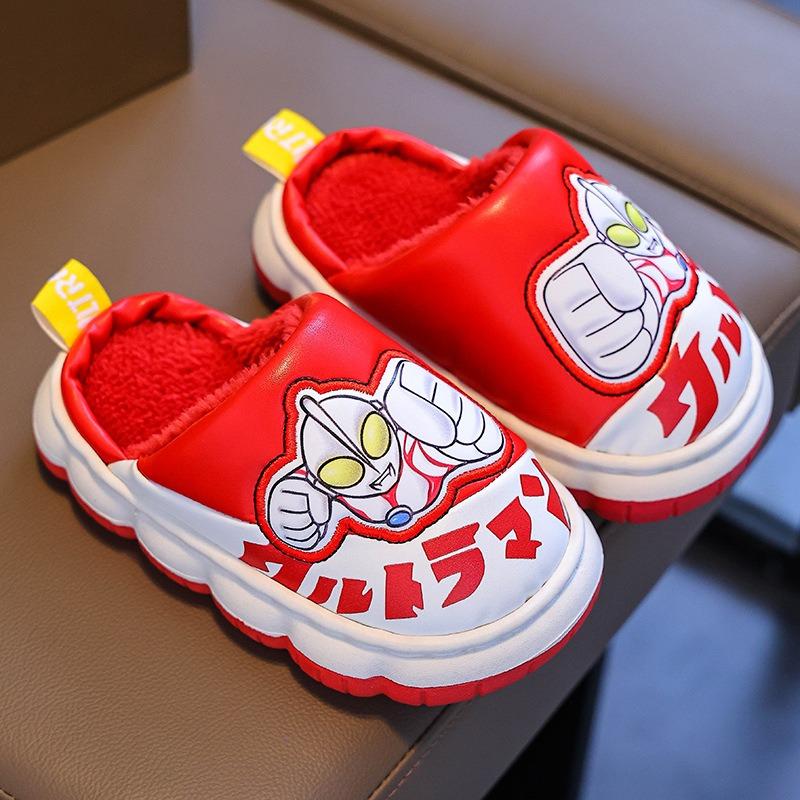 Children's Cotton Slippers   Winter Indoor Bottom Plush