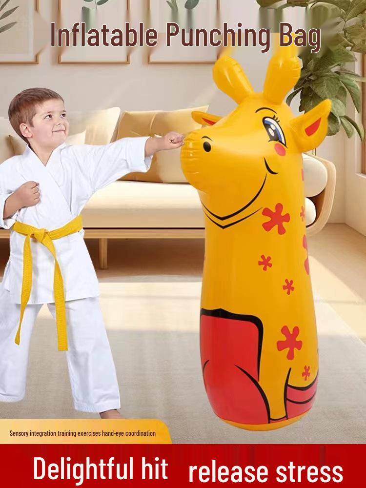 90cm Dinosaur Inflatable Boxing Toy for Kids
