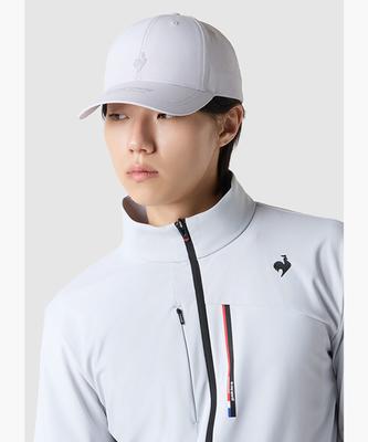 LECOQ Logo Point Sports Ball Cap - Grey (Qq123Acp14)