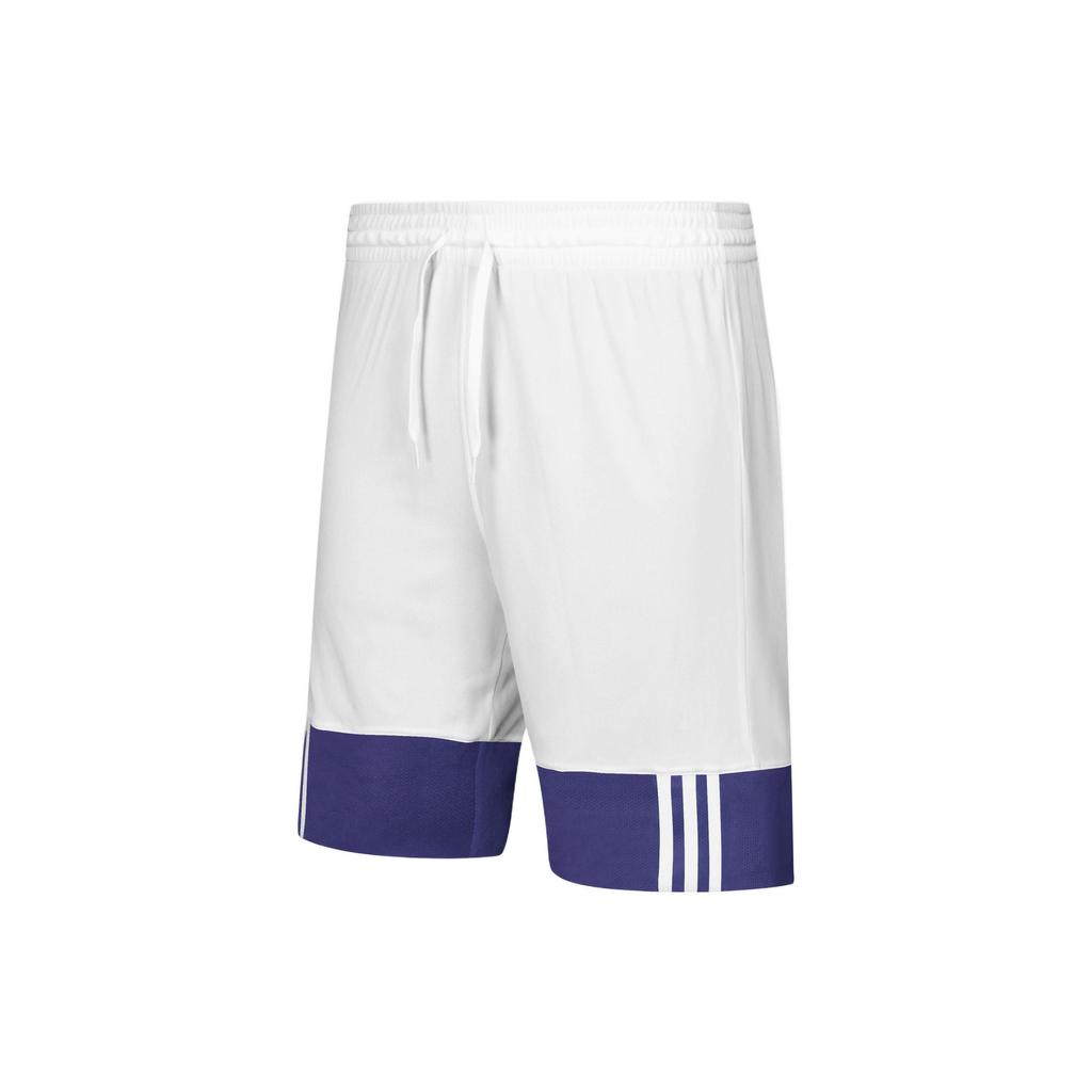 Adidas Reversible Design Elastic Waist Straight Leg Basketball Shorts Men Shorts Multicolor DY6599
