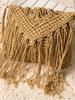 Retro Tassel Woven Crossbody Bag - Women's Summer Beach Shoulder Bag
