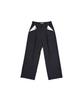 Deondaun Two-Way Contrast Pocket Trousers - Black