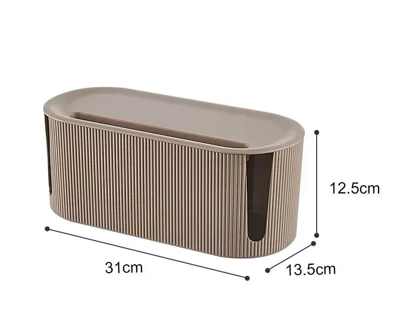 

Nordic Plug Board Storage Box Cable Wire Organizer Case Socket Wireless WiFi Router Bracelet Desktop Data Line Holder Shelf