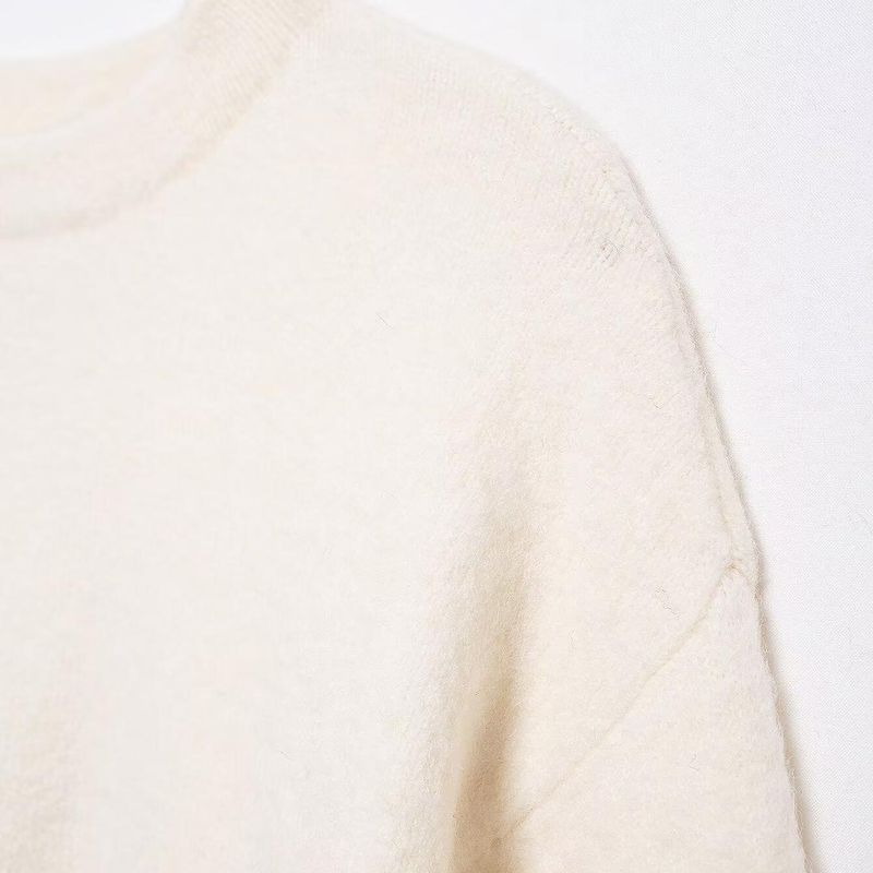 Kaslead New Arrival Women's Clothing Fashion Style Stylish Simple and Versatile Soft Short Knitwear 5536200