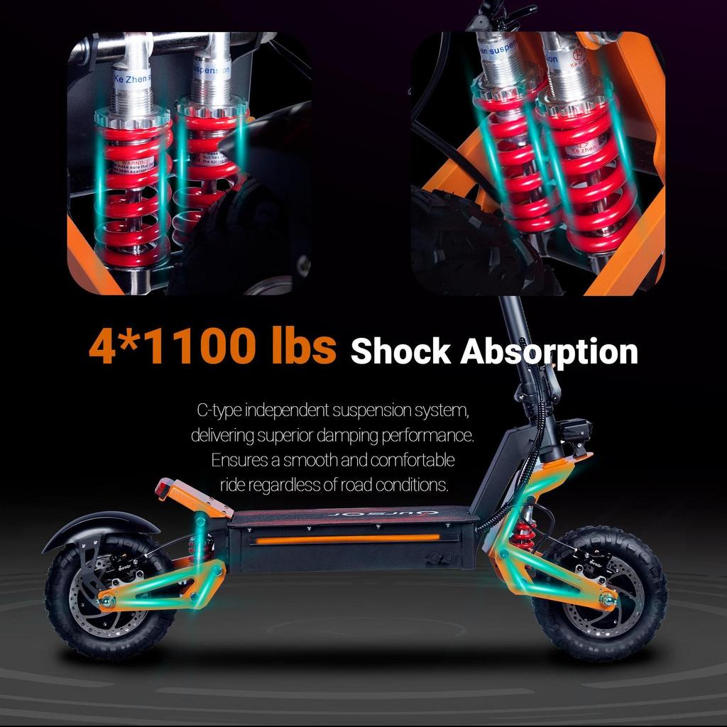 AB X5 6000W 60V 38AH Çift Motorlu Elektrikli Scooter Maksimum Hız 90 km/s Hidrolik fren LCD Ekran Maksimum Menzil 90km Escooter