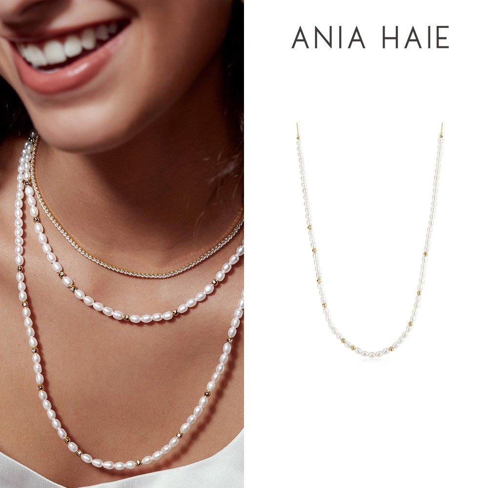 

Natural Freshwater Pearl Cubic Zirconia Basel Set Slider 925 Silver Necklace N058-06G