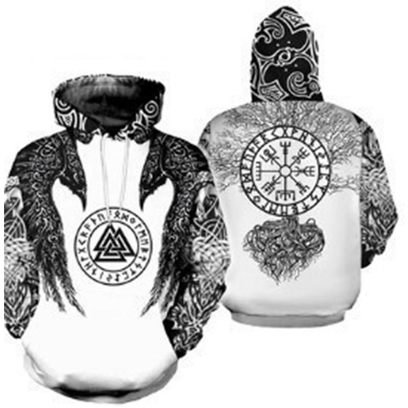 Men's Hoodies Daily Casual Vintage Retro Long Sleeve Hooded Vacation Sports