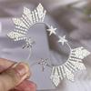 European & American Fashion Elf Ear Cuff with Rhinestone Star Clip – No Piercing Needed
