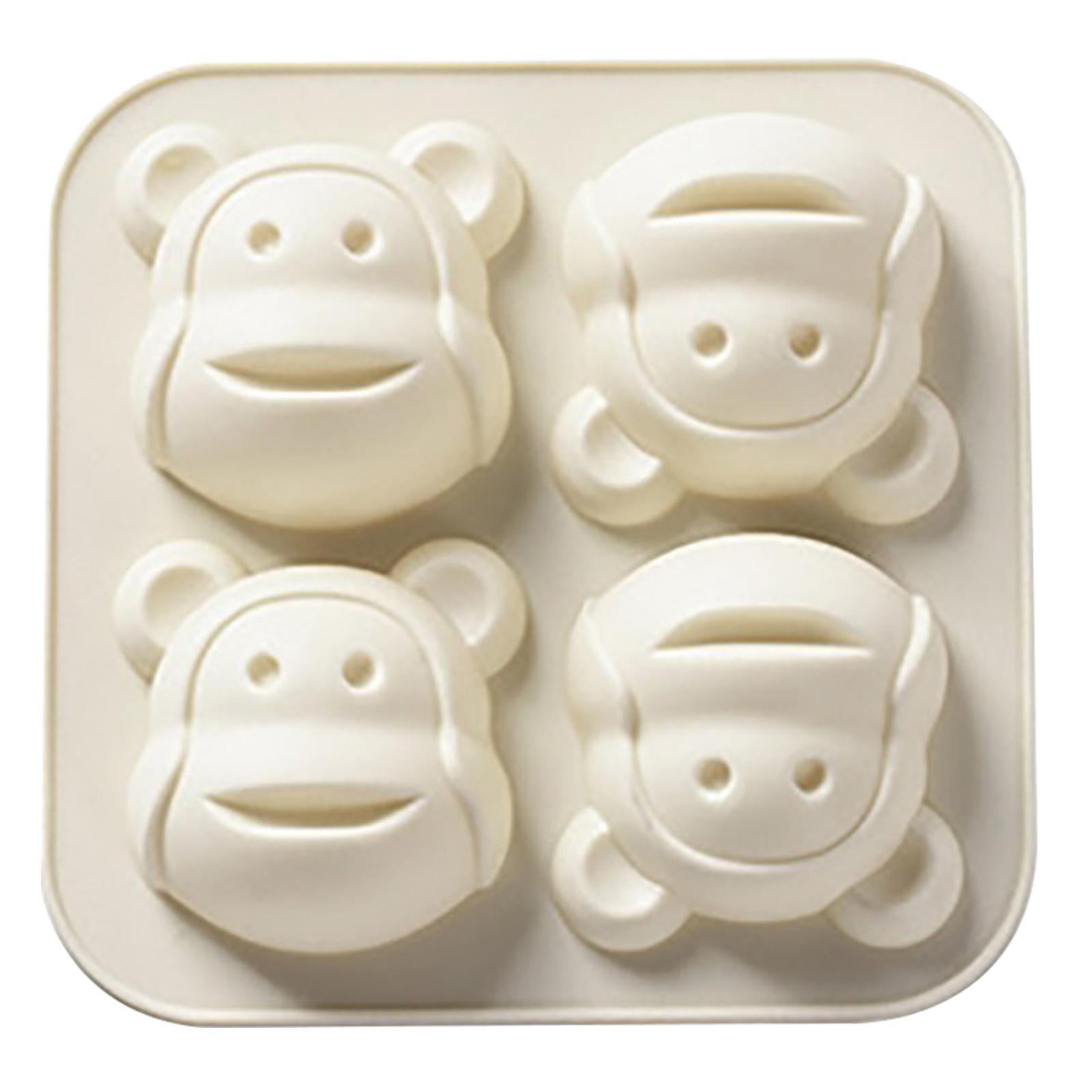 

Silicone Cake Muffin Chocolate Cookie Baking Mould Pan білий