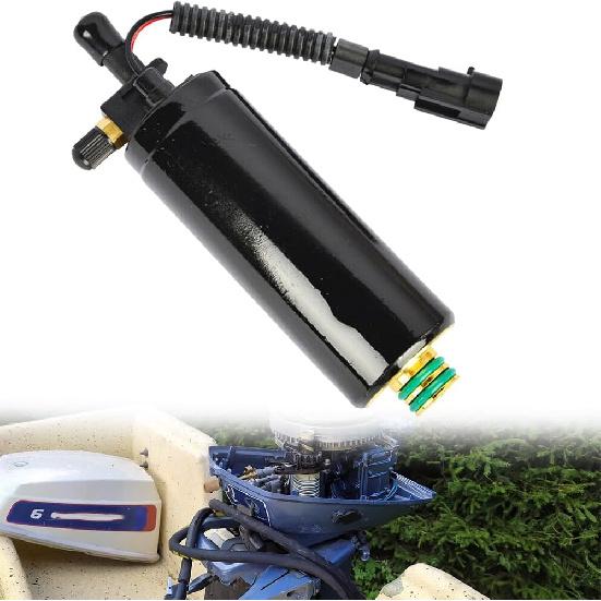 

5006063 5010821 Outboard Motor Electric Fuel Pump with pressure valve Compatible with Johnson Evinrude 2005-2014 200HP 225HP 250HP 300HP E-TEC 90 DEG 5006063