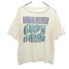 OLD 80s 90s Short Sleeve Single Stitched Printed Logo T-shirt White Men's Used