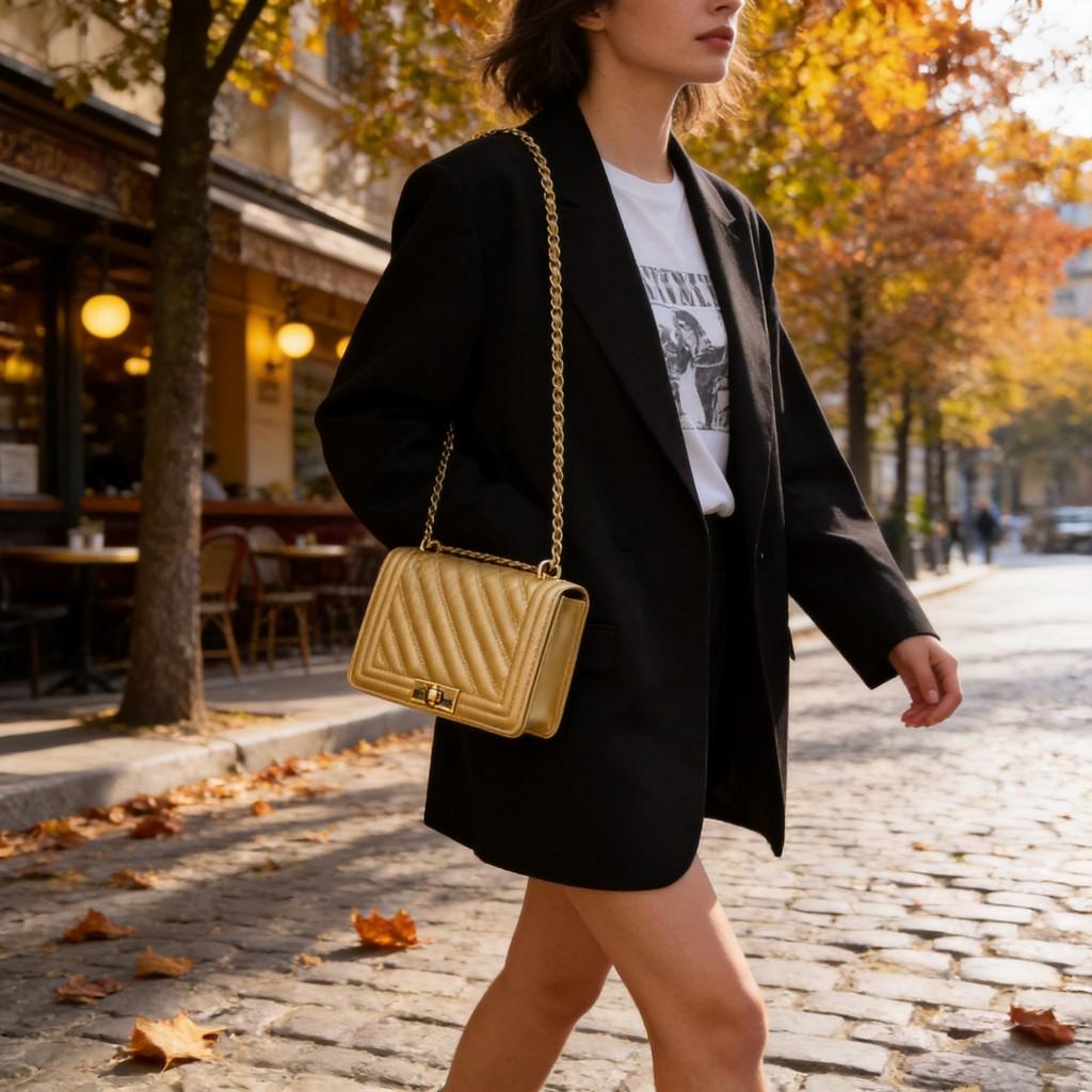 Fashionable Mini Crossbody Pu Bag With Top Flap For Casual Outings