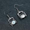 Blue Little Crab Earhook Earrings Elegant Earrings Animal Earrings