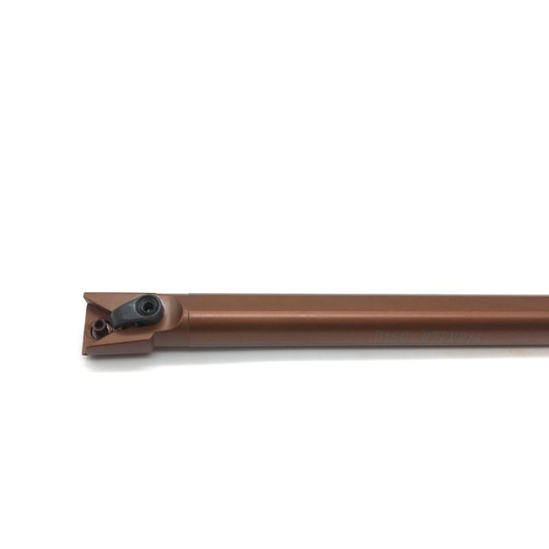 Spring Steel Lathe Tool Holder, 91° Inner Hole, Models D16Q/D20R/D25S/D32T-MTFNR16