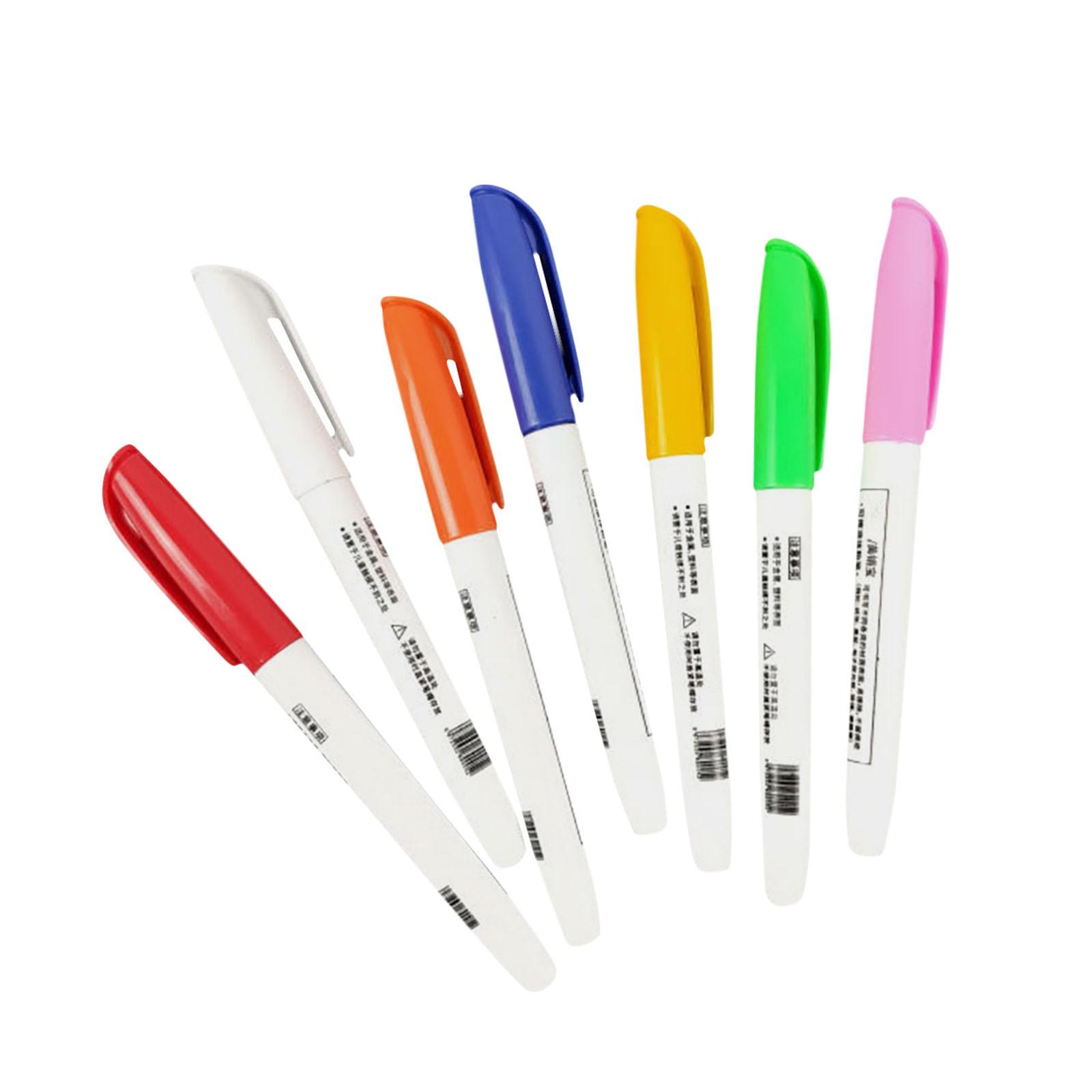 

Стираемый маркер, стираемая ручка для белой доски, цветной маркер с толстым наконечником, ручка для белой доски большой емкости 14 мл One Size
