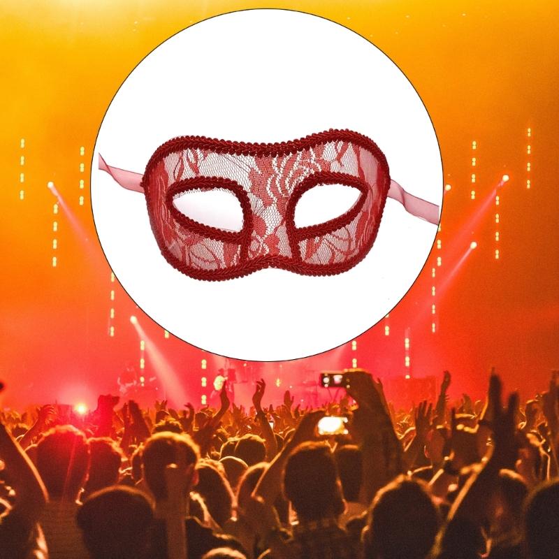 Maskenballmaske für Damen Mädchen Venezianische Maske Damen Halbgesichtsmaske Augenmaske Weihnachten Halloween Cosplay Spitze Maske