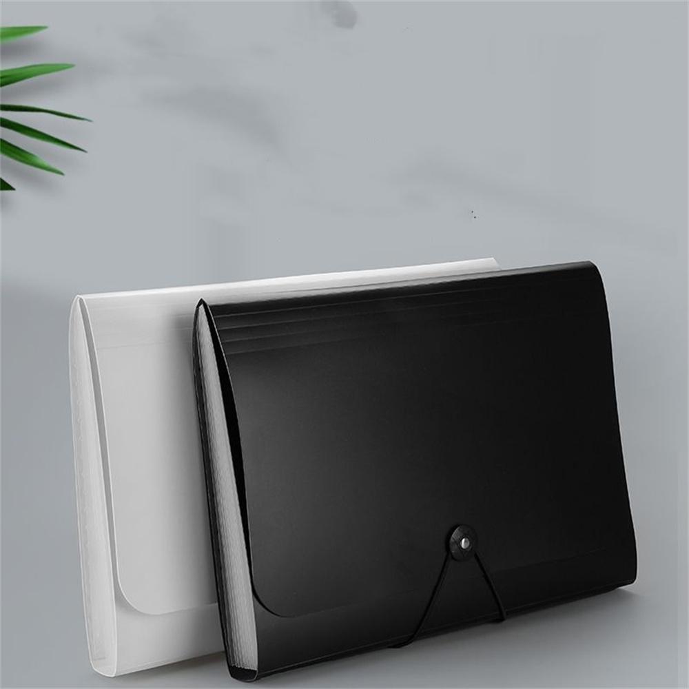 A4 File Paper Folder Large Capacity Waterproof File Organizer Certificates Music Test Paper Desktop Storage Document Holder