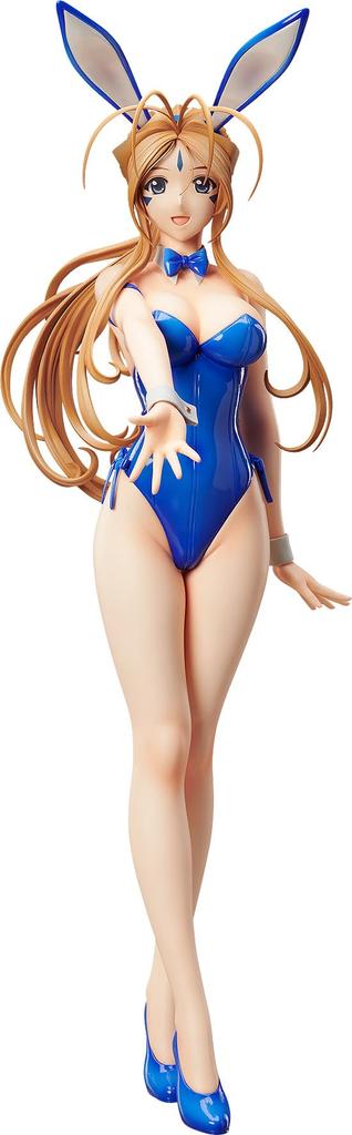 Min Gudinne Belldandy Barfot Kanin skala plast malt ferdig figur Ah! Ver. 1/4