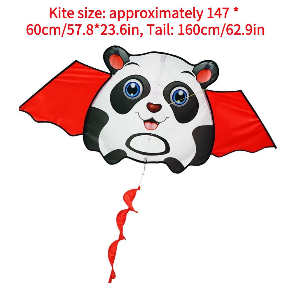 Pipa de Linha Única com Cauda Longa Pipa em Forma de Diamante Fácil de Voar Pipa de Voo Colorida Melhora a Coordenação para Crianças Brinquedos para Crianças