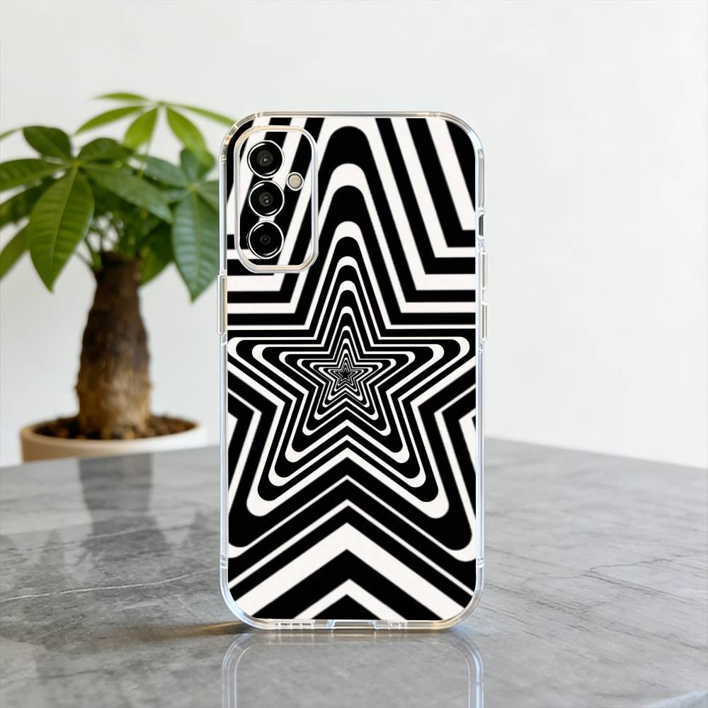 dizziness  Phone Case For SamsungA10,12,20,21S,30,31,40,50,51,52,70,71 Transparent Cover