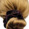 Lady New for Women Ponytail Holder Scrunchies Flower Hair Ring Elastic Hair Rope Velvet