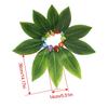 2025 Summer Hawaiian Green Leafs Grass Skirt Beach Dance Party Bonfire Party Artificial Leafs Skirt Stage Performance Costume