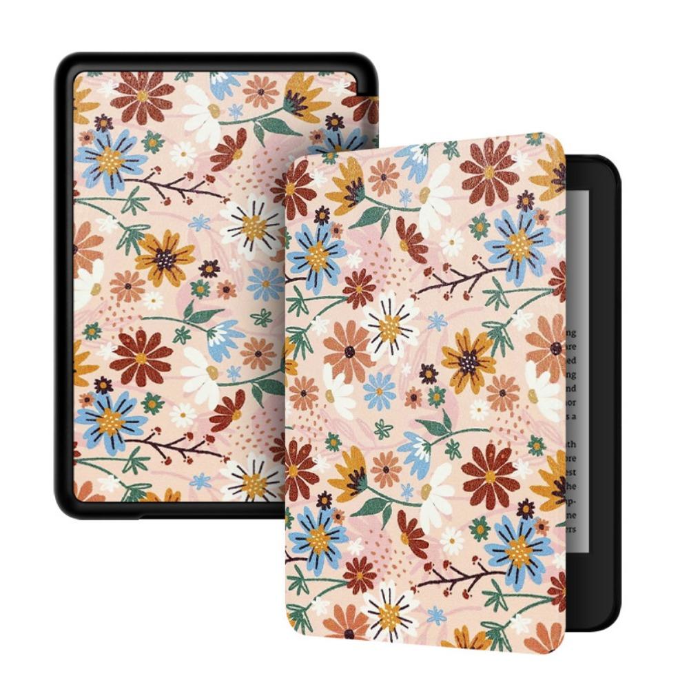 Husa 2024 Kindle Paperwhite 6543 Copertă Pictată Manual pentru 2022 Kindle Basic 658 558 Husă Protectoare