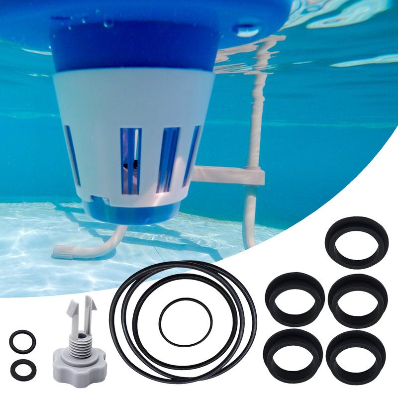 Pool Filter Parts 12-Piece Sand Filter Pump O-Rings Pool Sand Filter Seal Gasket Parts Pool Filter Pump Repair Air