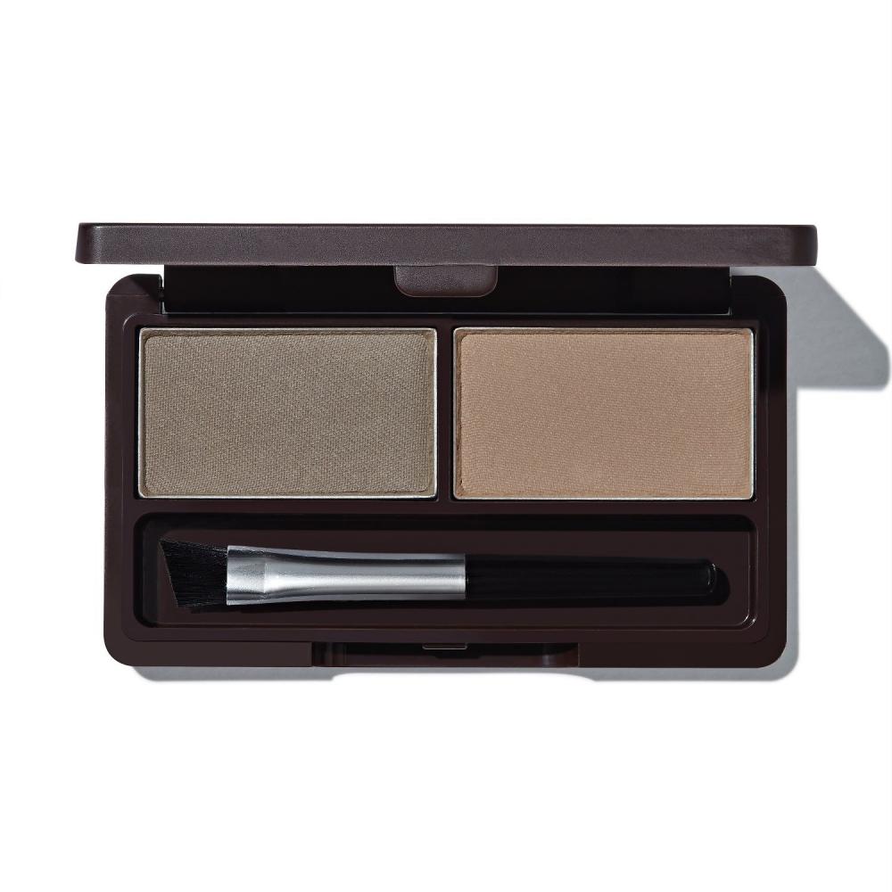 The Saem 02 Gray Brown Eco Soul Two Tone Eyebrow Powder