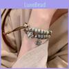 Ethnic Butterfly Ceramic Bead Bracelet For Couples And Friends Adjustable Design