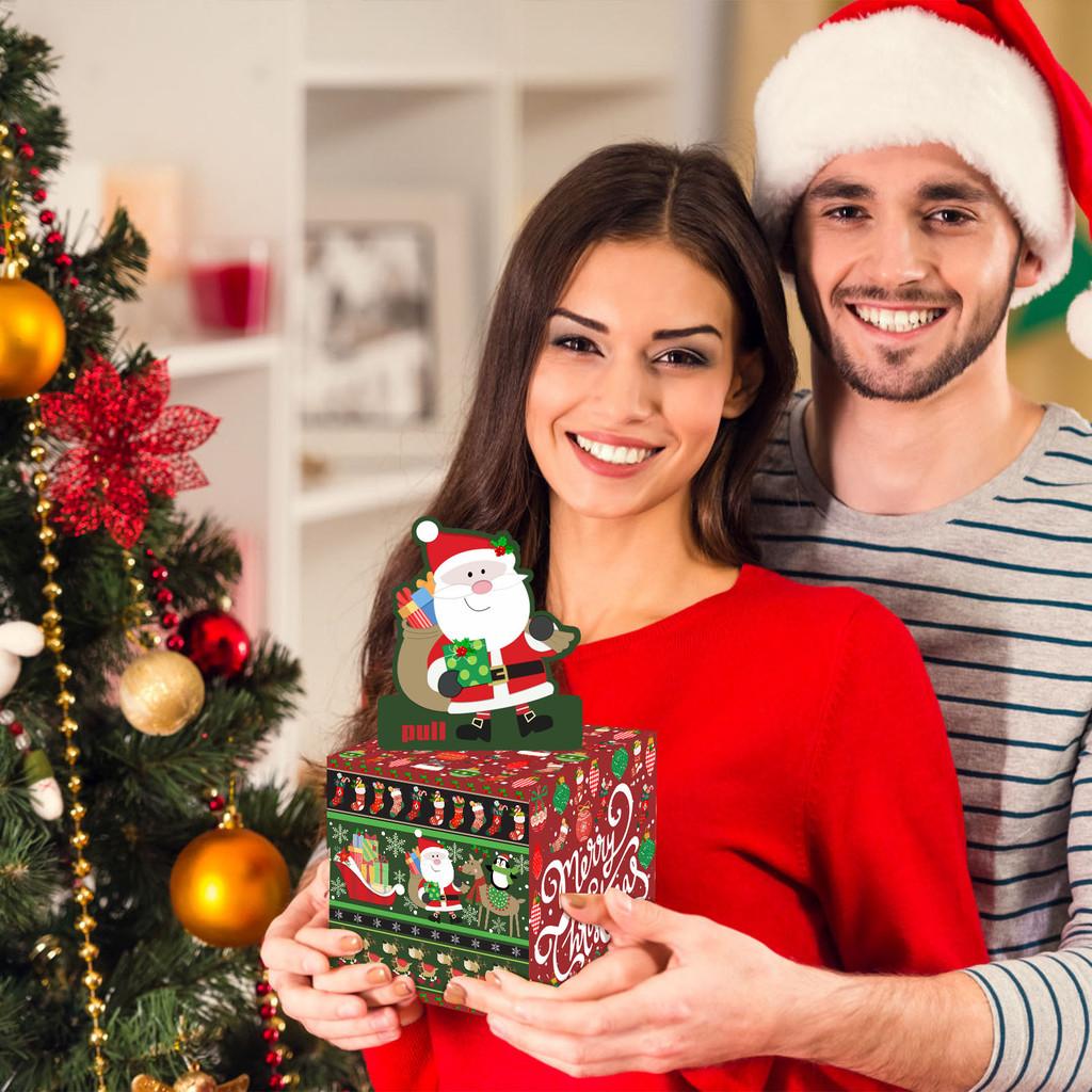 Weihnachtsparty-Atmosphären-Requisite mit rotem Muster für Feiern und Veranstaltungen