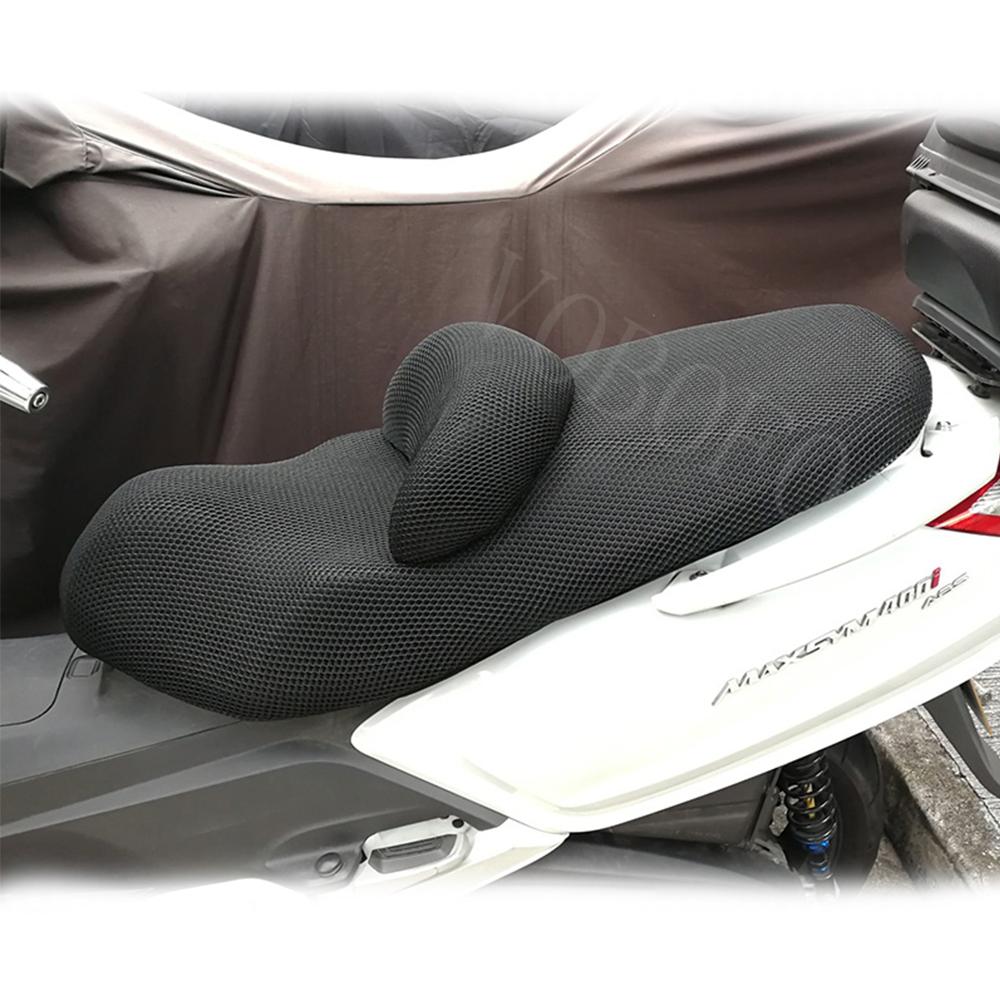 Seat Net Cover 3D Mesh Protector Sun Protection Heat Insulation Breathable Thickened Seat Cover For SYM MAX SYM400i