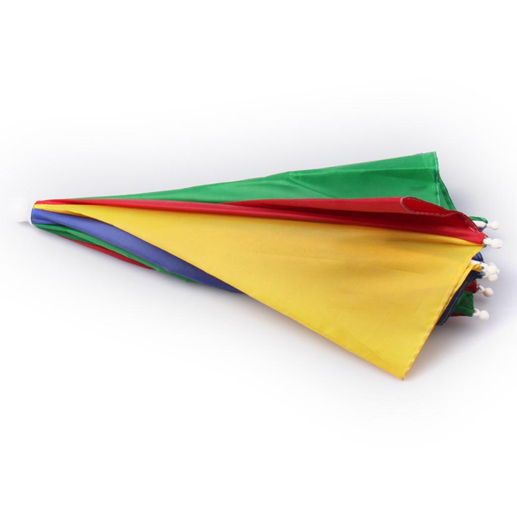 Umbrella Hat Lightweight Portable Rainproof Kids Umbrella Cap for Beach Fishing Gardening