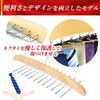 Tie and Belt Holds 24 Small Durable Hanger, Space-Saving, Ties, Wooden, Closet-Friendly, Non-Slip, Multi-Hanger, Item/Accessory, Business, Hook,