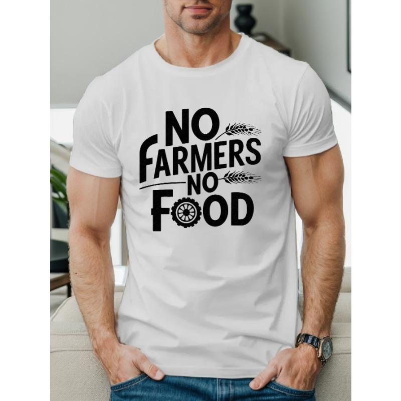 

Print Tee Shirt, Tees for Men, Casual Short Sleeve T-shirt for Summer 4XL білий