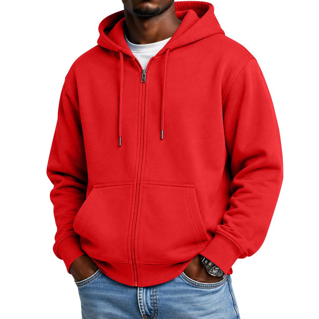 Women's Hooded Zip-Up Cardigan Sweatshirt, Warm Casual Winter Jacket
