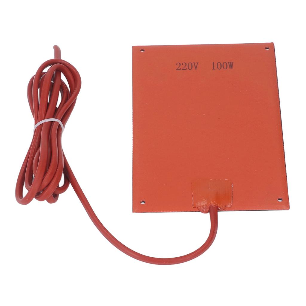 Oil Pan Heater Pad Replacement Engine Heating Plate Silicone Rubber for Cold Weather 220V 100W
