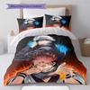 Jujutsu Kaisen Anime Bed Set Duvet Cover Polyester Comforter Cover Pillowcase Twin Full Queen Zipper -QJY